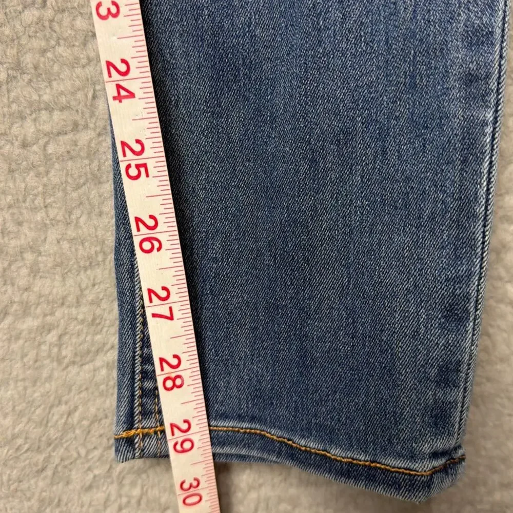 Rag & Bone Knit Front Skinny Jegging Jeans Size 26 Stretch Denim Comfort Casual